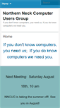 Mobile Screenshot of nncug.net